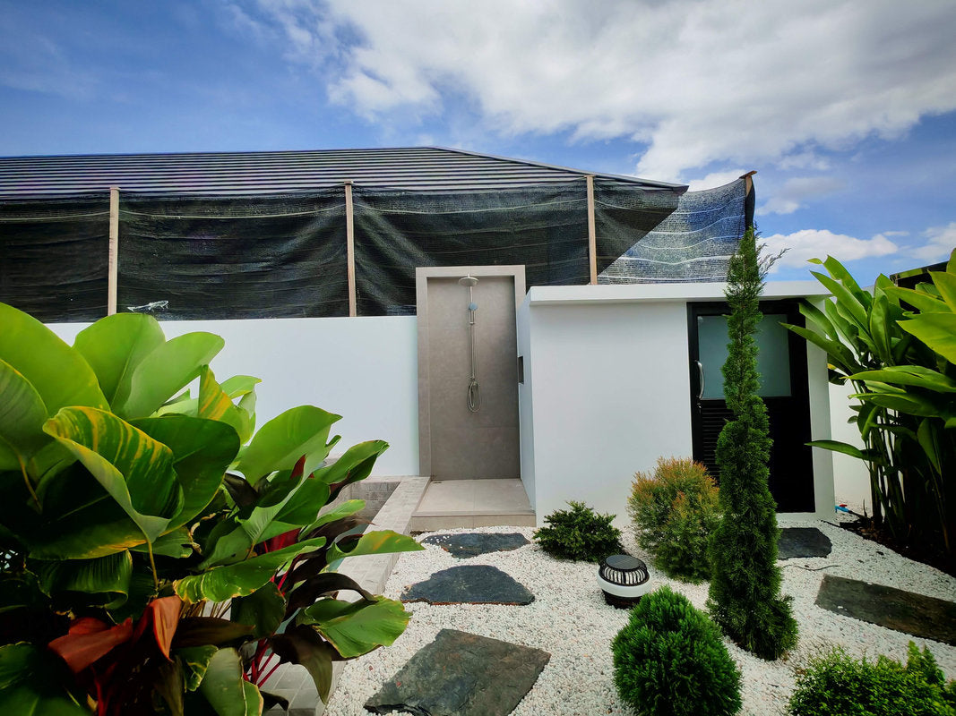 New Modern 3 Bedroom Pool Villa with Solar Panels for Sale