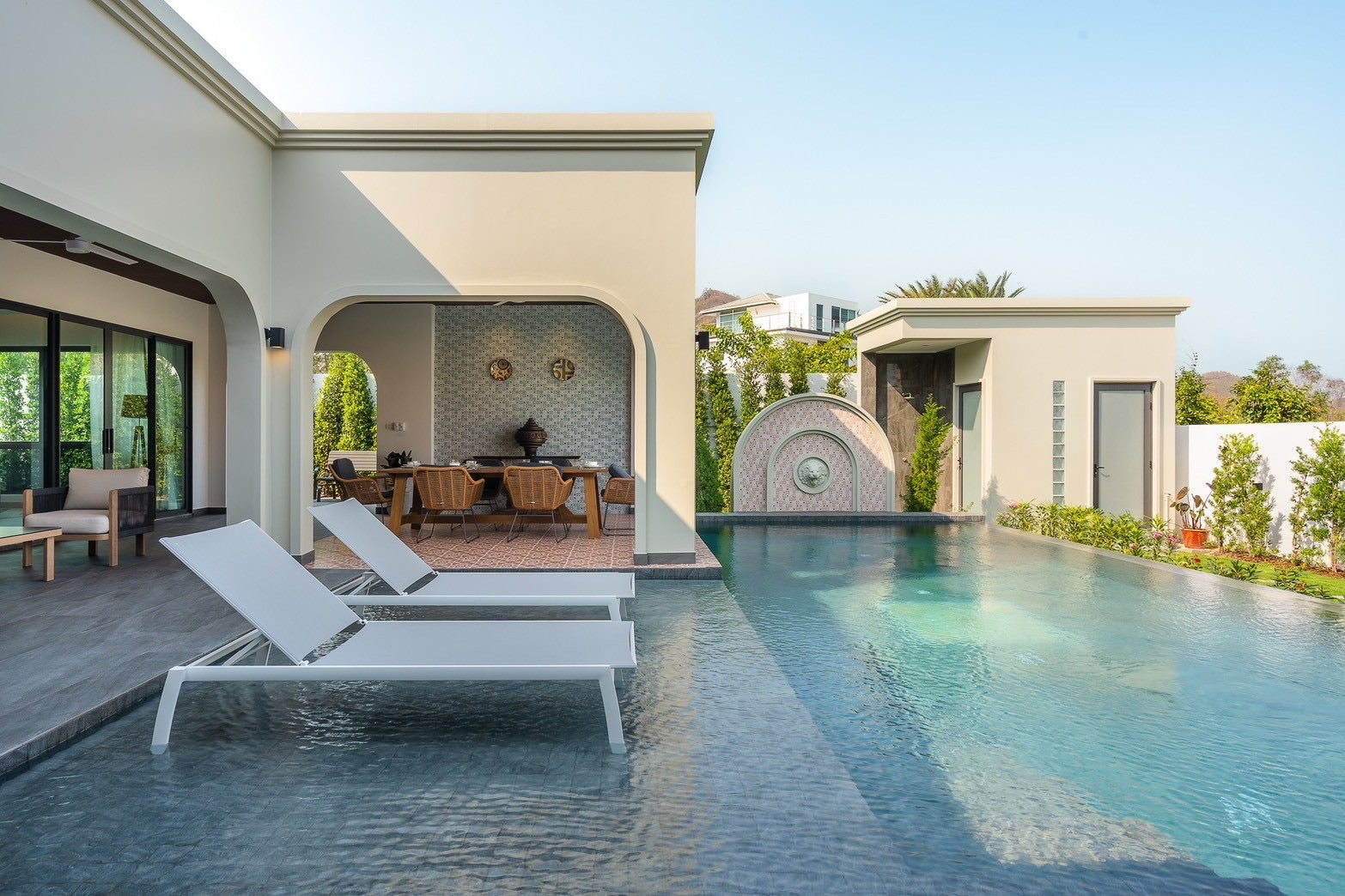 3 Bedroom Balinese Pool Villa Near Black Mountain