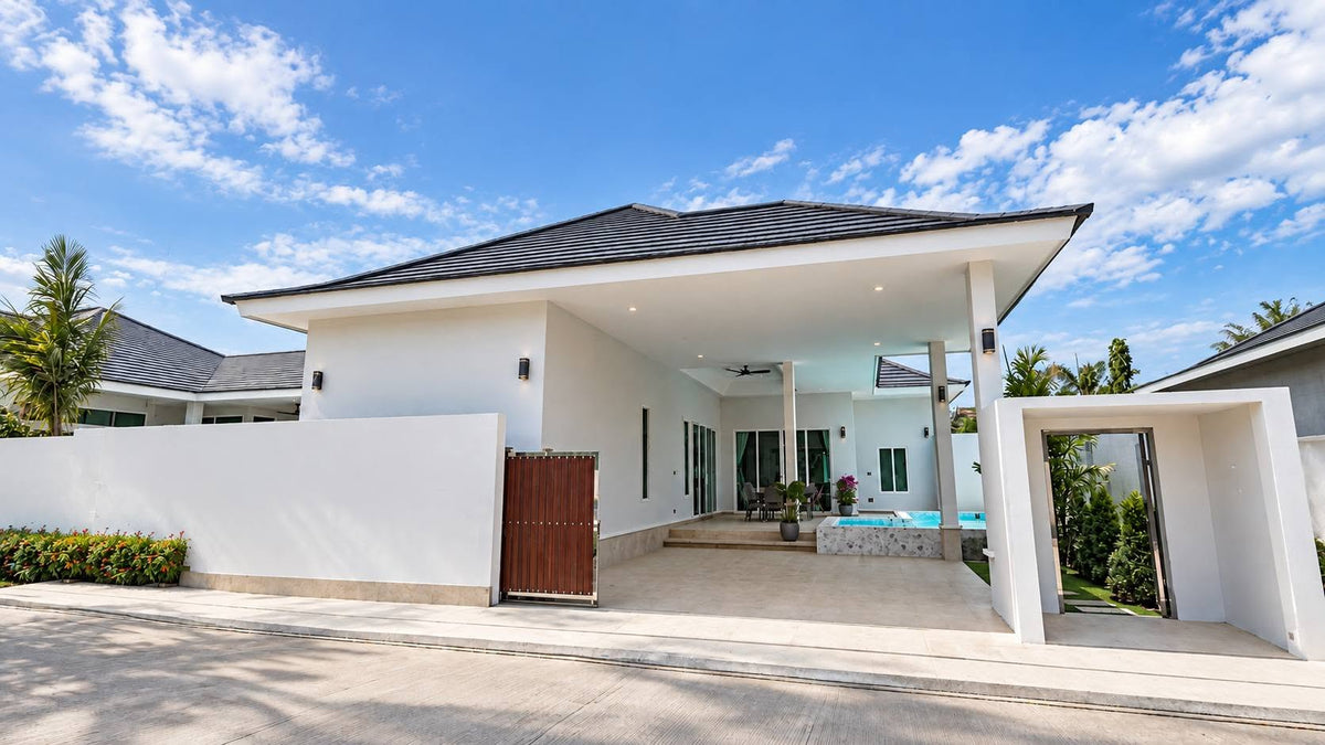 Brand New Modern Pool Villa with Mountain Views in Soi 88, Hua Hin