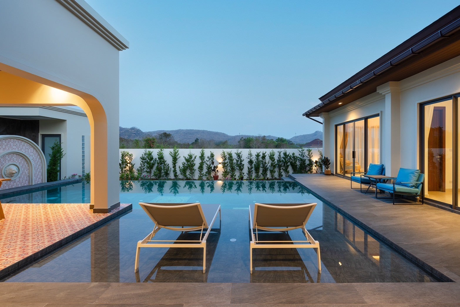 3 Bedroom Balinese Pool Villa Near Black Mountain