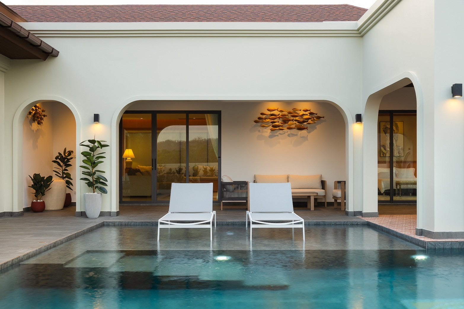 3 Bedroom Balinese Pool Villa Near Black Mountain