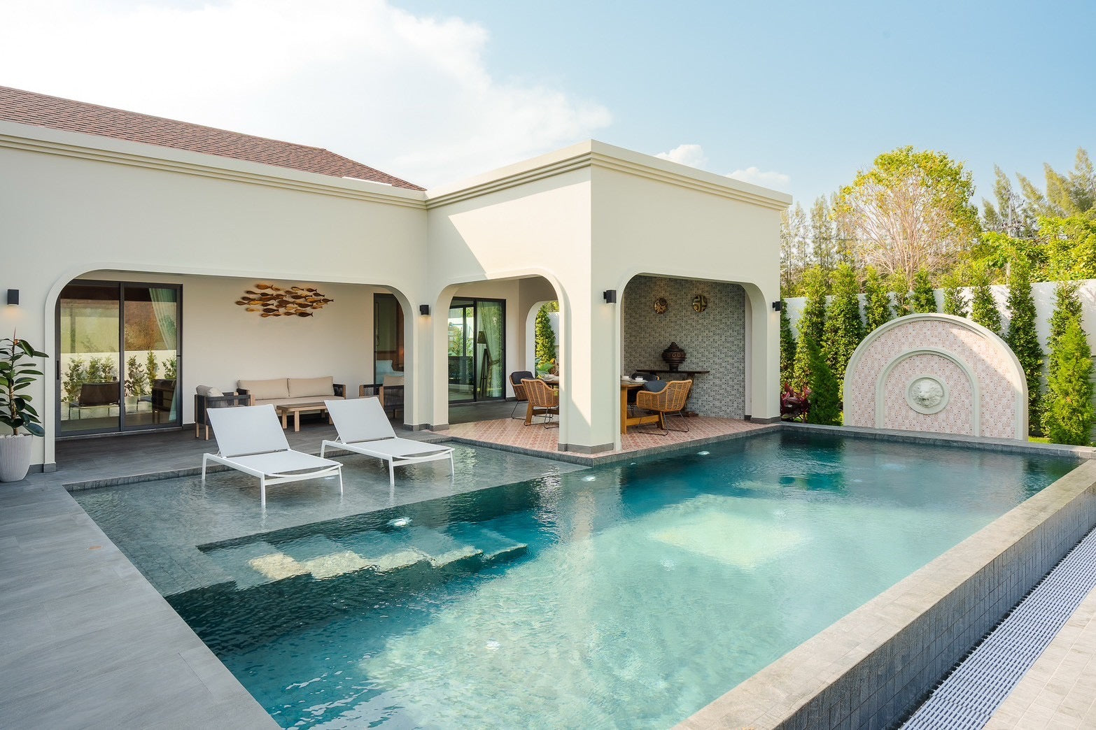 3 Bedroom Balinese Pool Villa Near Black Mountain