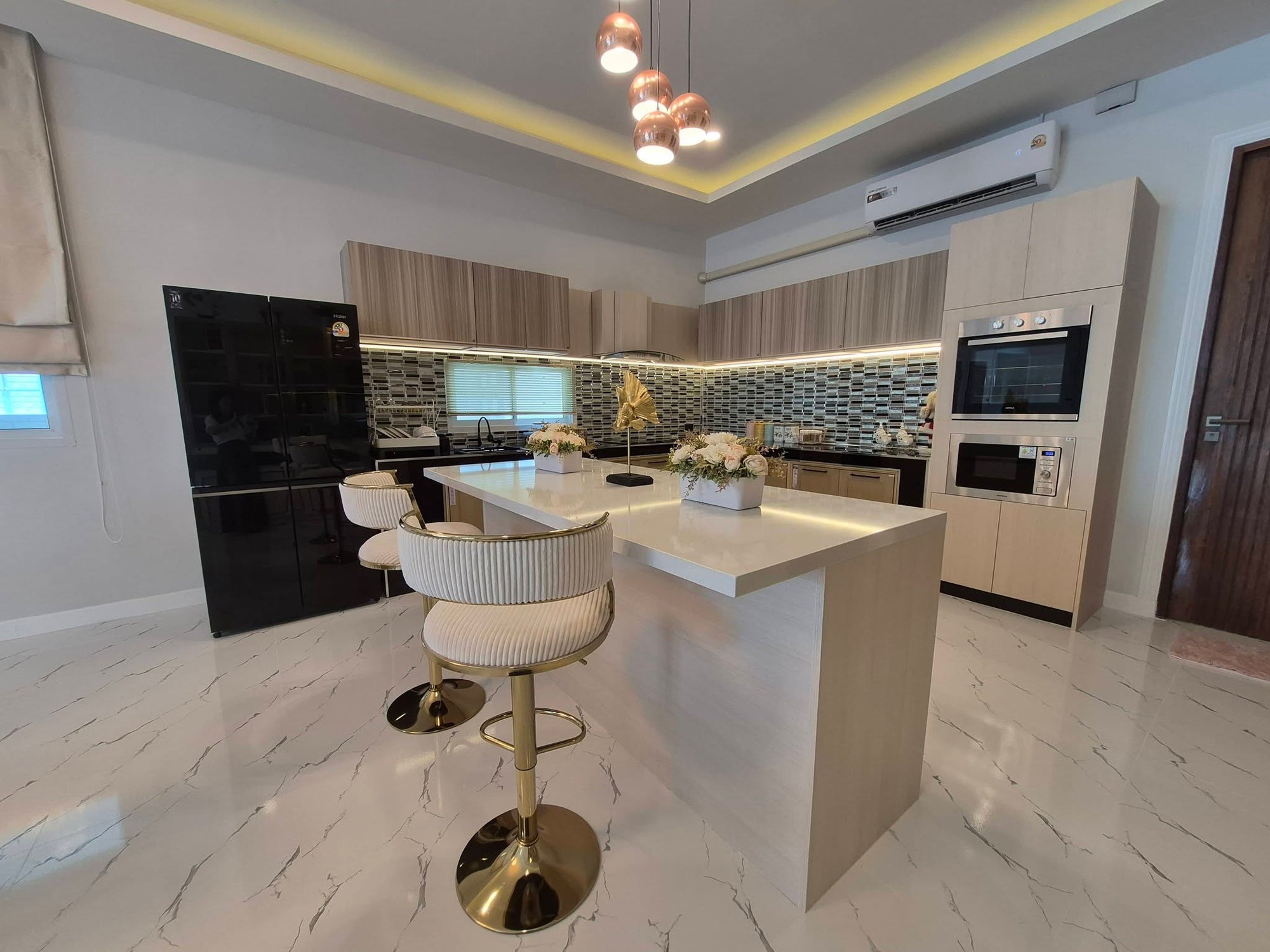 New Detached House with Private Pool for Rent in Wangpong Pranburi