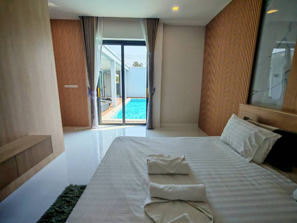 Modern Pool Villa for Rent and Sale in iBreeze Hua Hin, Soi 112