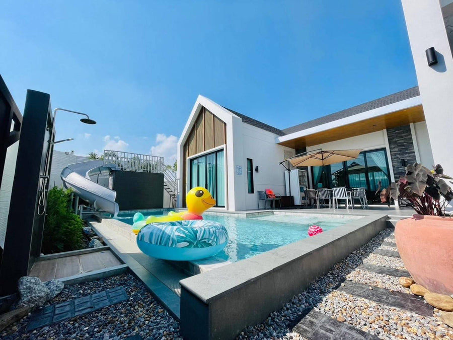 Modern 3-Bedroom Pool Villa for Rent near Black Mountain