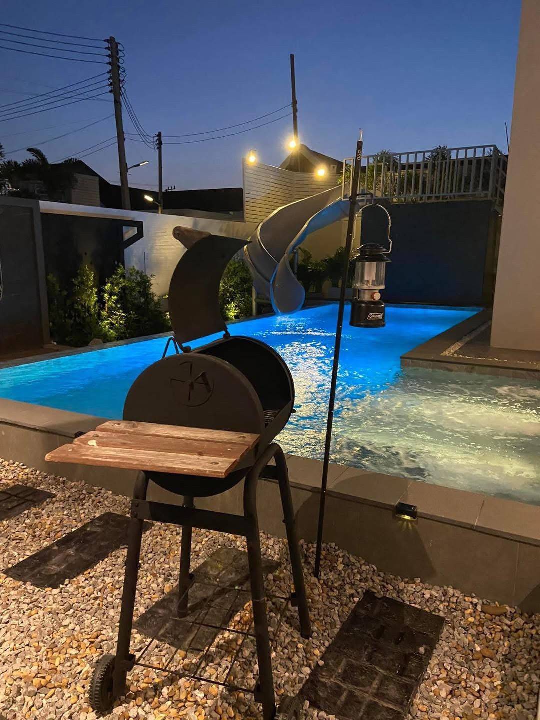 Modern 3-Bedroom Pool Villa for Rent near Black Mountain