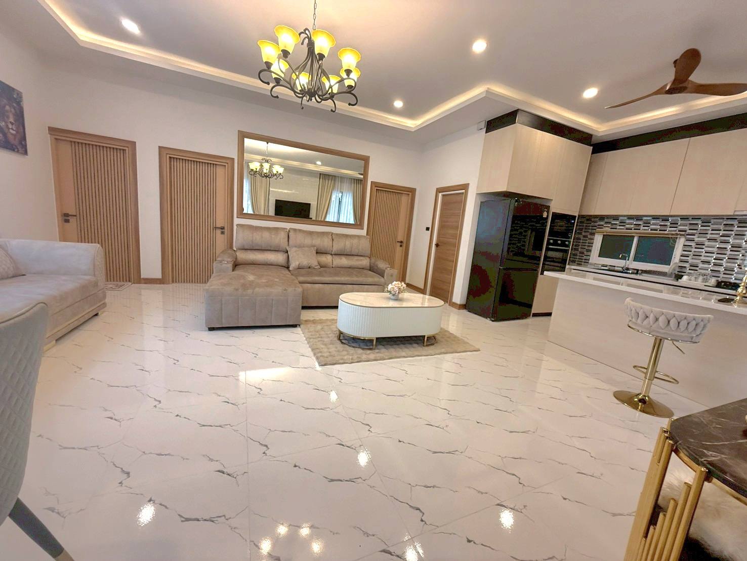 New House with Pool for Rent in Wang Phong