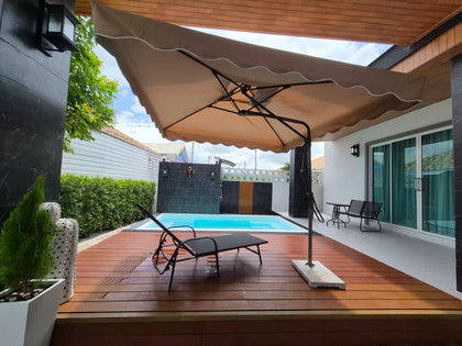 New Detached House with Private Pool for Rent in Wangpong Pranburi
