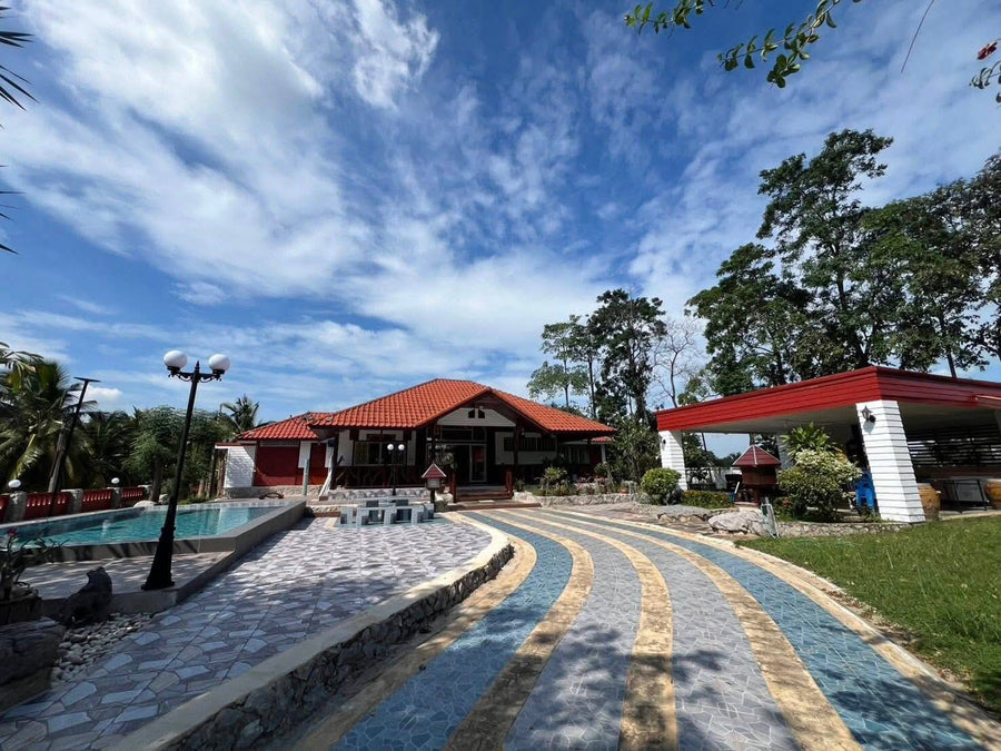 Newly Renovated House for Rent in Cha-Am with Pool and Riverside Pavilion