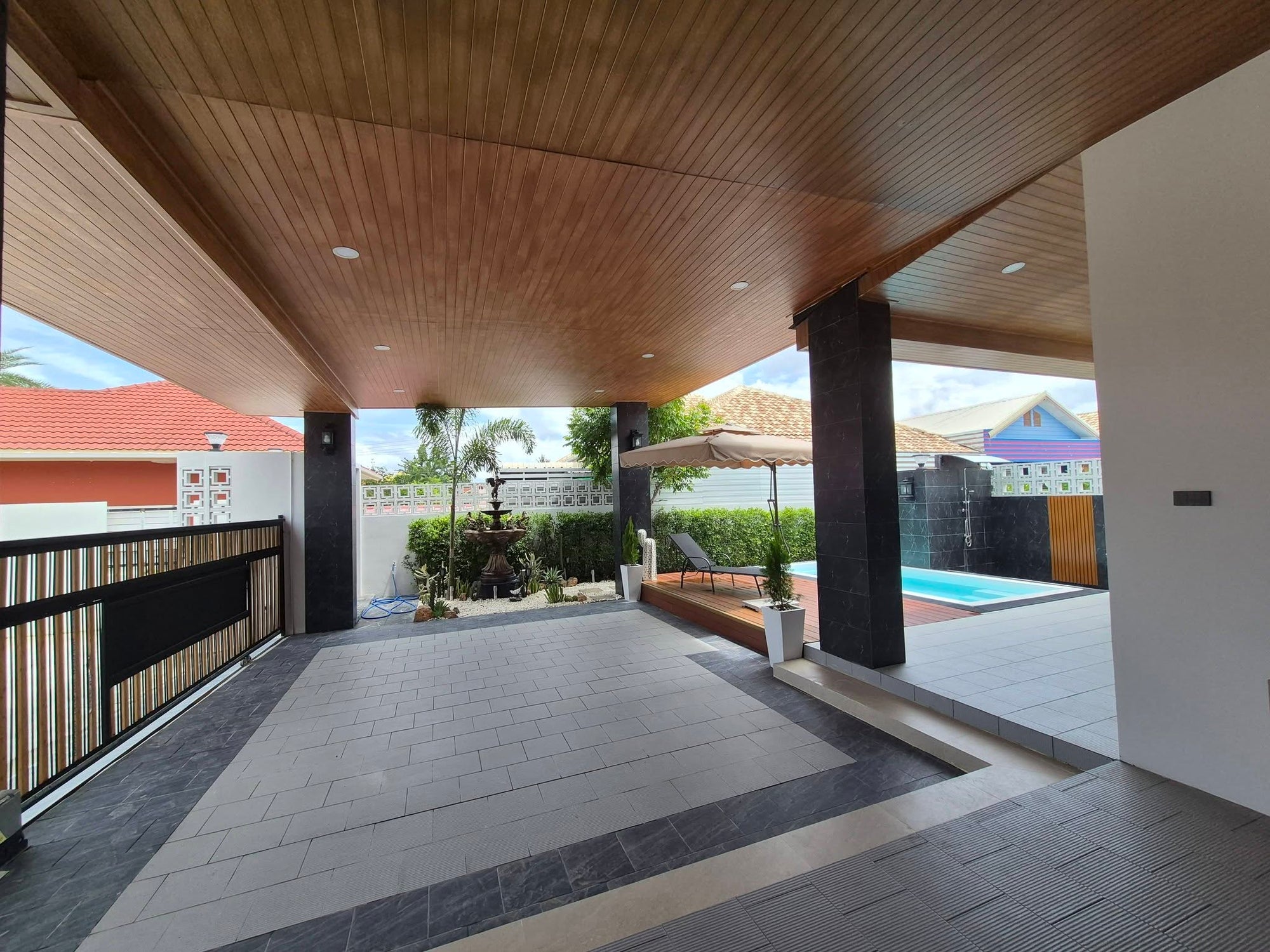 New Detached House with Private Pool for Rent in Wangpong Pranburi