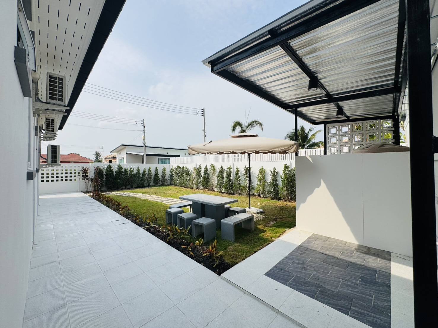 New House with Pool for Rent in Wang Phong