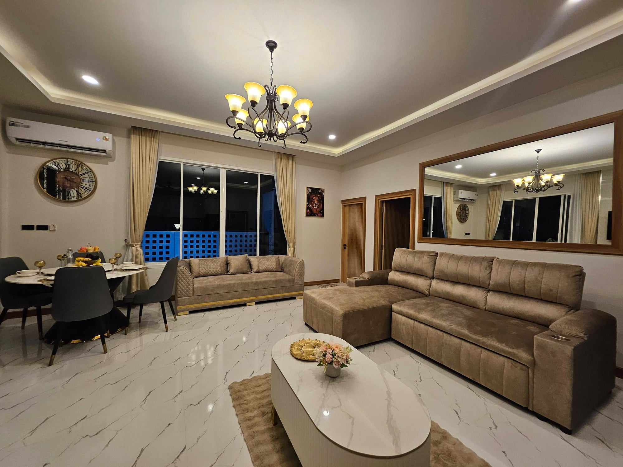 New House with Pool for Rent in Wang Phong