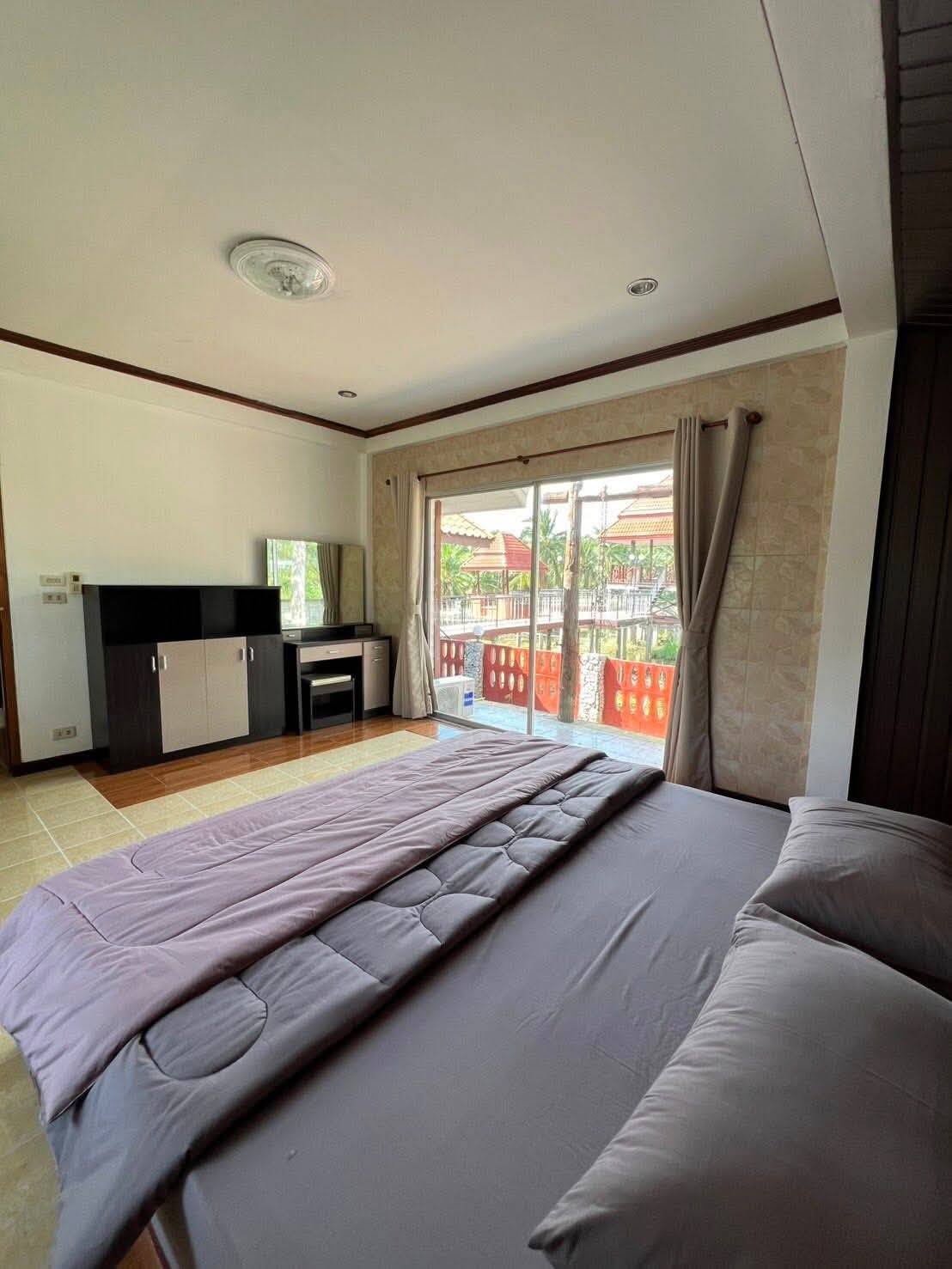 Newly Renovated House for Rent in Cha-Am with Pool and Riverside Pavilion