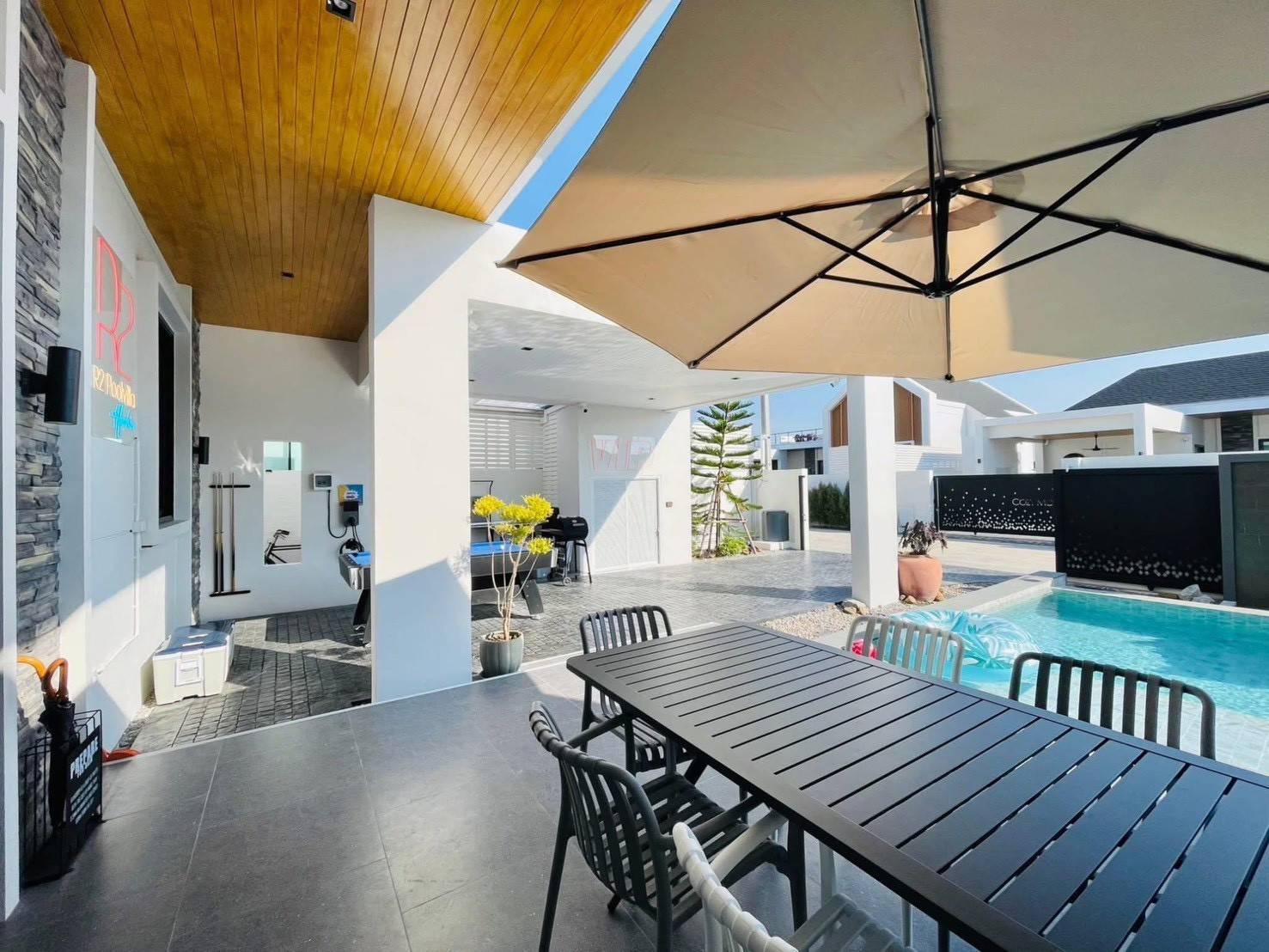 Modern 3-Bedroom Pool Villa for Rent near Black Mountain