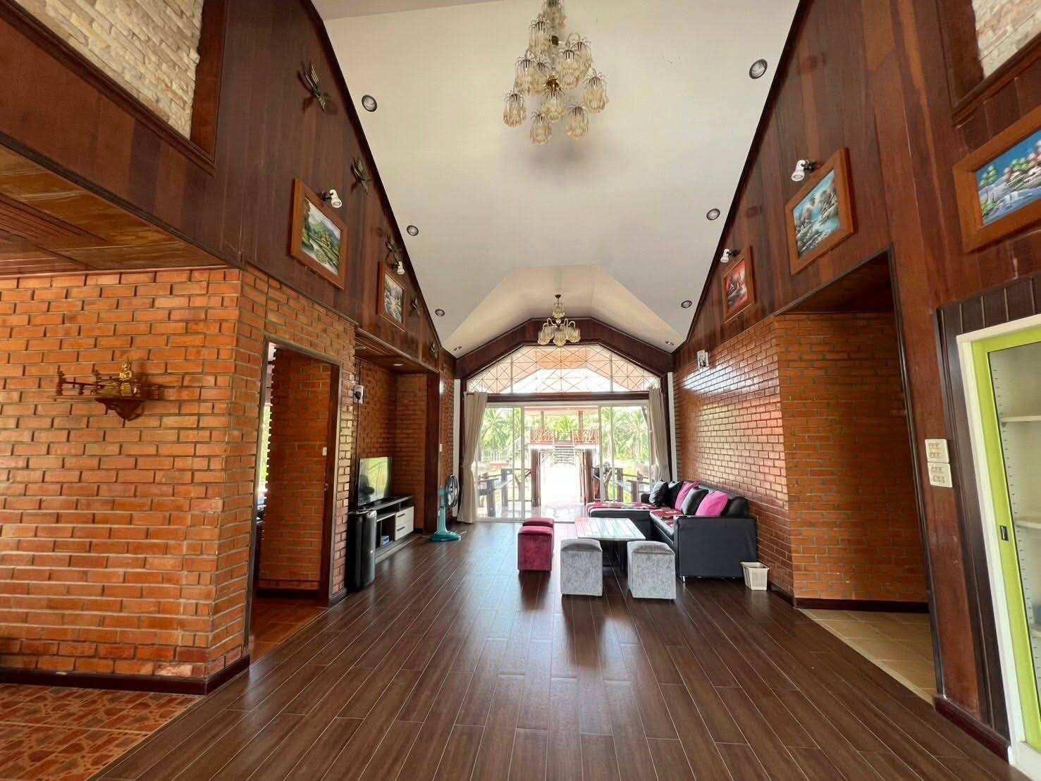 Newly Renovated House for Rent in Cha-Am with Pool and Riverside Pavilion