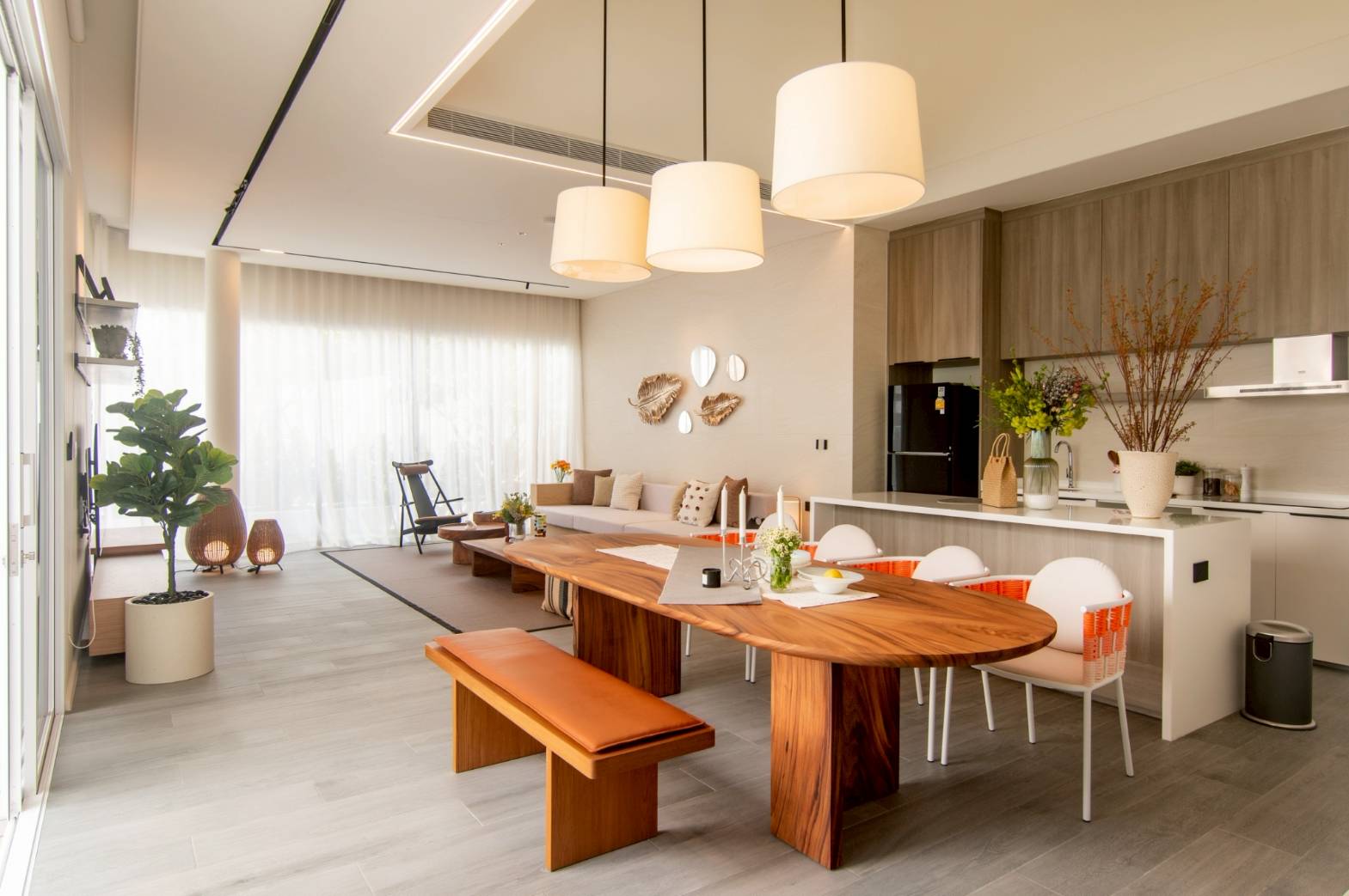 3-Bedroom Luxury Pool Villa for Rent by Cha-Am Beach